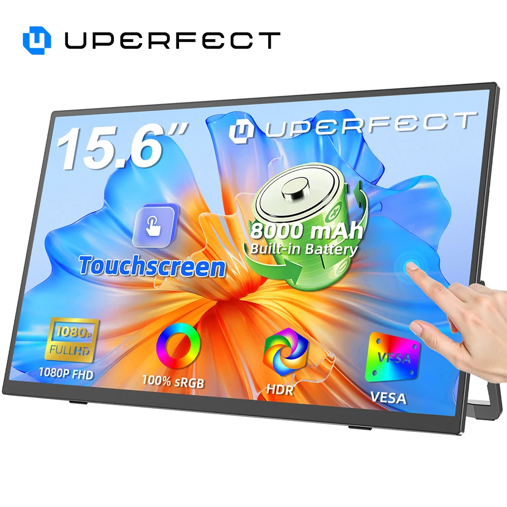 15.6" Touch Screen Portable Monitor - Image 1