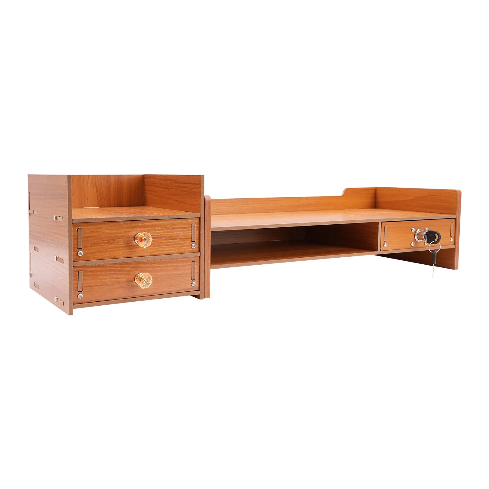 65.5cm/25.8in Tabletop Wooden Desk Organizer - Image 5