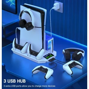 Cooling Base For Pro/PS5 Slim Stand - Thumbnail Image 4