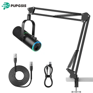 Dynamic Podcast Microphone for Studio