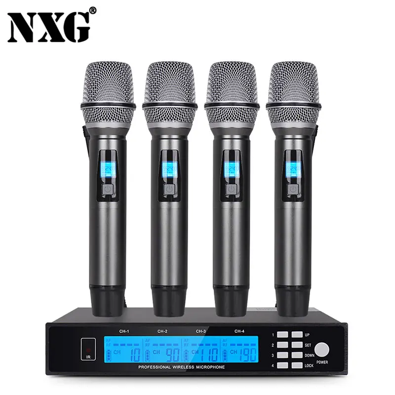 NXG  Wireless Microphone System, 4‑Channel - Image 6
