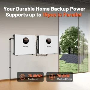 48V 100Ah LiFePO4 Battery WALL-Mounted Bluetooth - Thumbnail Image 4