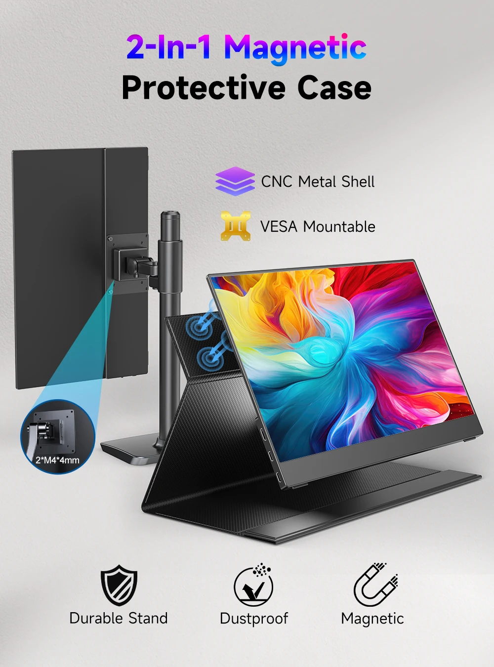 Portable Monitor 13.3" IPS HDMI Extenal Screen - Image 5