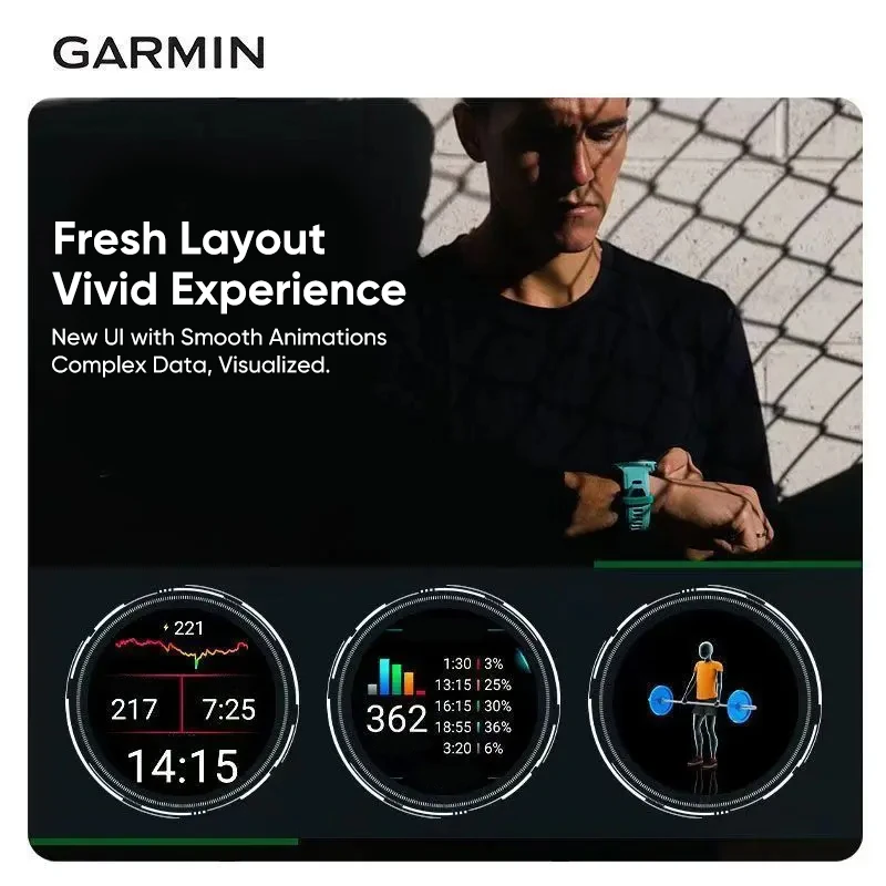 Garmin Forerunner 265 GPS 46mm Smartwatch - Image 2