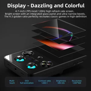RG477V Retro Handheld Game Console - Thumbnail Image 3