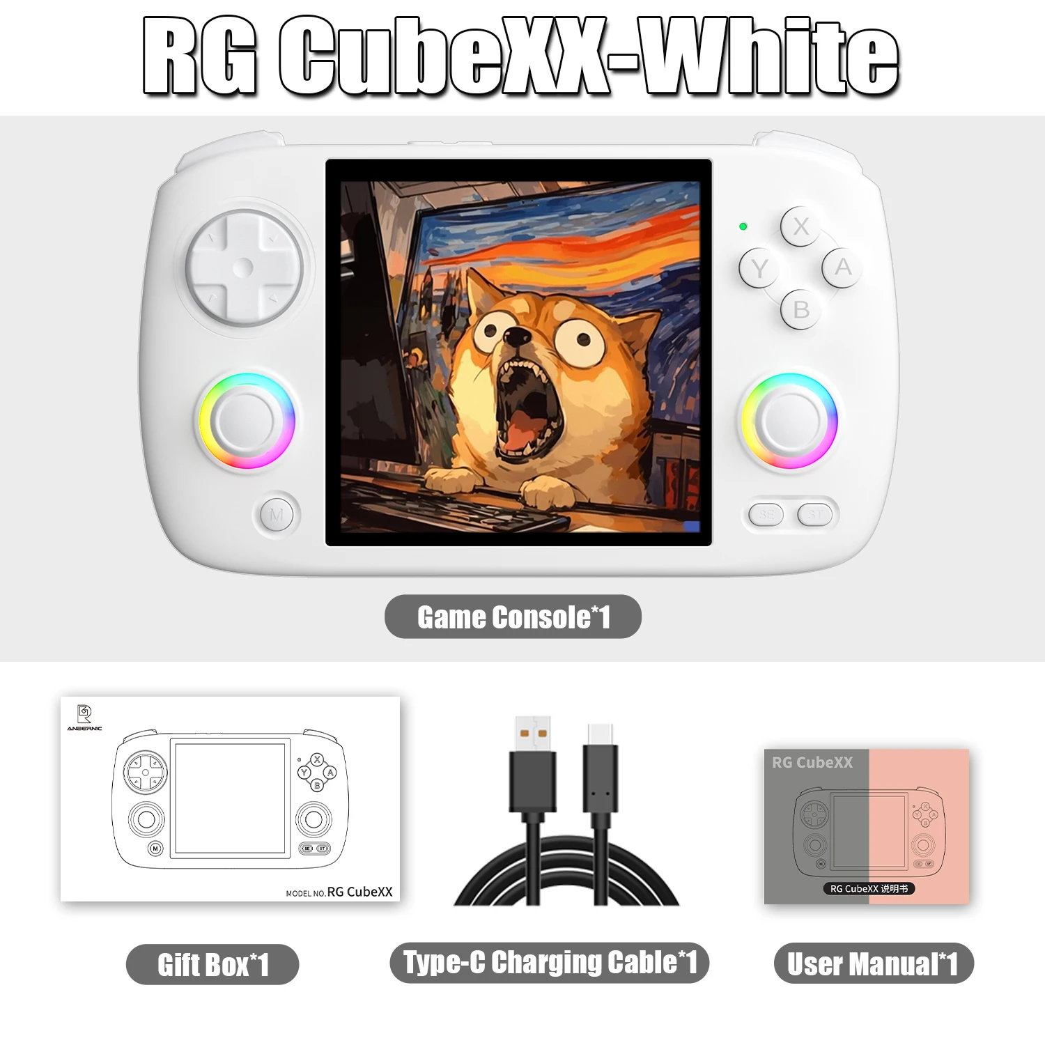CubeXX Retro Handheld Game Console - Image 6