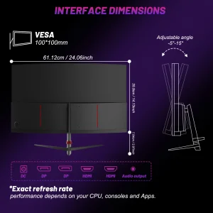 27 inch Curved Gaming Monitor - Thumbnail Image 2