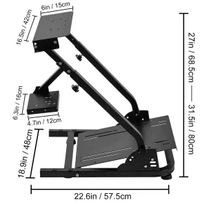 Gaming Wheel Stand for G27/G29/G920/T300R - Thumbnail Image 2