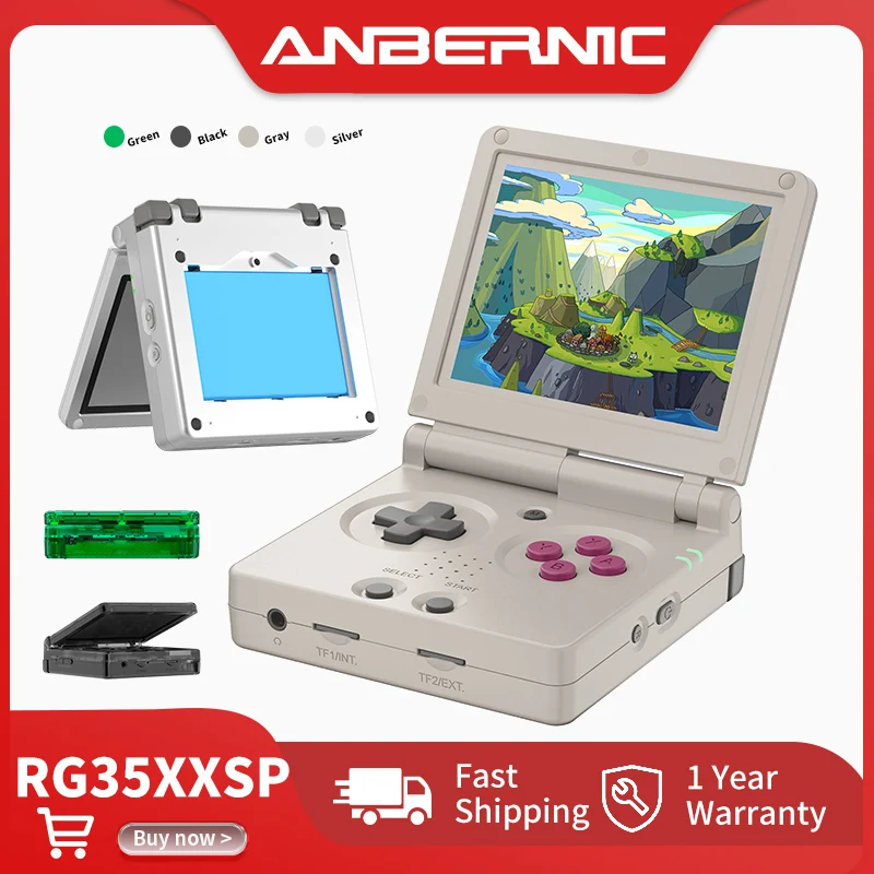 o Flip Handheld Console 3.5'' IPS Screen Linux - Image 1
